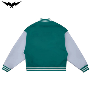 Chaqueta Universitaria de Béisbol Bordada Personalizada de Alta Calidad, Chaqueta de Invierno Elegante y Moderna - Product Image 6