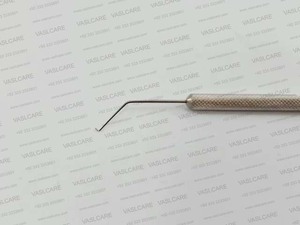 Nagahara Nucleus Chopper 60 °   Instrument d'ophtalmologie à lame décalée 4-3/4" en acier inoxydable pour chirurgie de la cataracte par Vaslcare - Product Image 2
