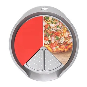 Bandeja Redonda para Pizza de Aluminio Creativa, Antiadherente, de Grado Alimenticio, para Uso en Restaurantes y Cocinas Domésticas, Venta al Por Mayor - Product Image 2
