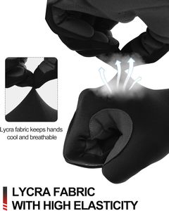 Breathable Bike <b>Gloves</b> for Men Women, Full Finger Pad Cycling <b>Gloves</b>, <b>Touchscreen</b> Reflective Mountain Biking Bicycle - Product Image 3