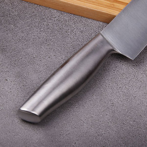 Couteau de chef en acier inoxydable, cuisine professionnelle, pour la cuisine quotidienne, la préparation des aliments et l'utilisation culinaire - Product Image 4