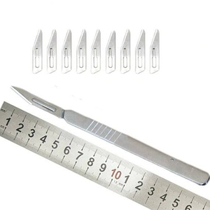 เครื่องมือผ่าตัดพื้นฐานคุณภาพสูงสำหรับโรงพยาบาล  มีดผ่าตัดสแตนเลสแบบใช้มือ  ขายส่ง - Product Image 2