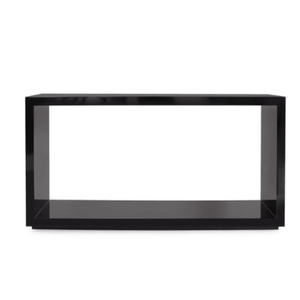 Mesa Consola Cuadrada Moderna y Minimalista con Base de Patas de Madera de Pino/Roble, Fácil de Montar, para Entrada y Pasillo - Product Image 1