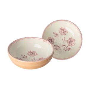 Bol de table en céramique de luxe avec motif feuille indigo audacieux, texture finement émaillée et esthétique de service contemporaine - Product Image 4
