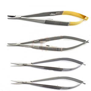 Pinza de Sutura Manual Reutilizable de Acero Inoxidable Castroviejo para Cirugía Oral de Roedores, Microportaagujas, Dogmatic International CE - Product Image 5