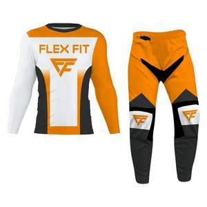 Costume de motocross coloré personnalisé accessoires de chemises pour hommes de moto costumes de motocross costumes à poches multiples à vendre - Product Image 6