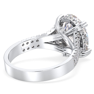 Bagues de fiançailles REYES en argent sterling 925, best-seller, avec moissanite, bijoux fins, design classique, rhodiées, cadeaux de mariage pour fêtes - Product Image 6