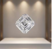 Diamante CVD Suelto de Corte Asscher, Color Vívido, Claridad VVS2, Certificado IGI, Diamante Cultivado en Laboratorio para Joyería - Product Image 3