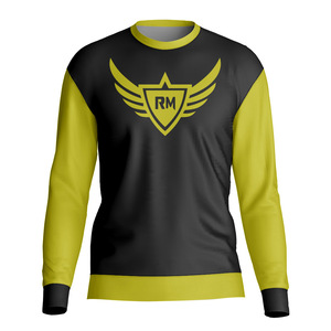 Camisetas de Hombre al por Mayor, 100% Algodón Premium, Logotipo Personalizado, Corte Holgado, Manga Larga, Diseño Sólido, Básicas - Product Image 5