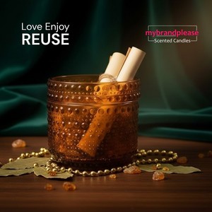 Decorative Scented <b>Candles</b> Premium Essential Oil Wax <b>Candles</b> for Home Spa Gift <b>Bulk</b> Wholesale Export Manufacturer - Product Image 3