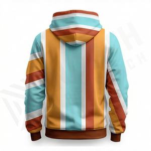 Design Sublimation Pullover Hoodies <b>Men</b> Women Custom Logo Premium Streetwear Fashion Winter Wear Customized Color Sweatshirts - Product Image 2