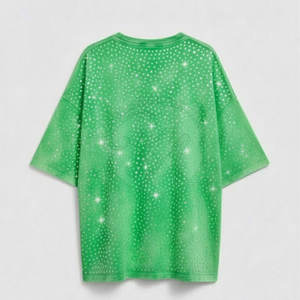 Camisetas de Hombre con Pedrería, Diseño 2026, Transpirables, Manga Corta, Alta Calidad - Product Image 2