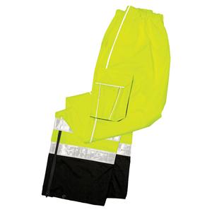 Pantalones y Chaquetas de Seguridad de Trabajo ANSI Clase 2 100% Poliéster con Tiras Reflectantes de Alta Visibilidad, LED Intermitente y Logotipo Personalizado para Guardias de Seguridad - Product Image 4