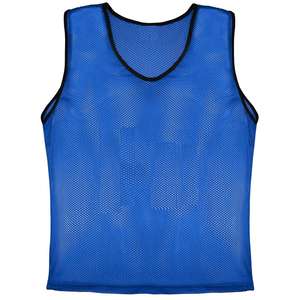 Chaleco de Entrenamiento de Fútbol Personalizado al por Mayor, Reversible, 100% Poliéster, Chaleco de Malla para Entrenamiento de Equipos de Adultos - Product Image 1