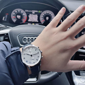 Reloj mecánico automático de buceo de zafiro de moda con correa de cuero y acero de alta calidad de fábrica A C, 41 mm, resistente al agua. - Product Image 2