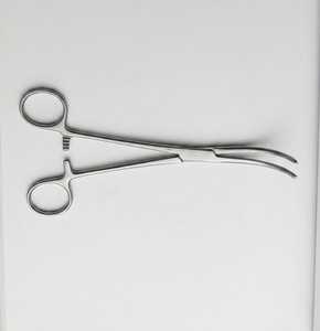 Pinces Glover Vena Cava personnalisées OEM 215 mm en acier inoxydable, forceps d'occlusion vasculaire atraumatique, modèle d'instrument chirurgical - Product Image 3