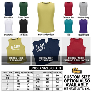Camisetas Deportivas Cosh Sports Fitness, Camisetas sin Mangas de Secado Rápido que Absorben la Humedad, Camisetas de Gimnasio para Entrenamiento - Product Image 2