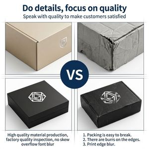 Caja <span class=keywords><strong>de</strong></span> Embalaje Ecológica y Popular <span class=keywords><strong>de</strong></span> Doble Pared Corrugada Tipo Avión con Protección Antichoque E-flute para Envío <span class=keywords><strong>de</strong></span> Cosméticos - Product Image 4