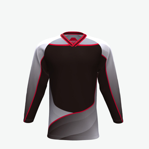 Camisetas y Tops Sublimados con Logotipo de Equipo Personalizado al por Mayor, Jersey de Hockey sobre Hielo para Adultos - Product Image 6