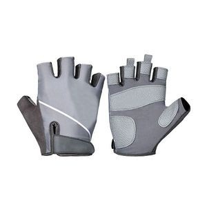 Gants de sport respirants et ventilés à demi-doigts pour hommes, idéaux pour la musculation, l'exercice, la course, le cyclisme et la gym - Vente en gros - Product Image 1