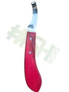 Cuchillo de Herrador de Acero Inoxidable para Diestros, Herramienta Veterinaria para Forja, Cuchilla de Hoja Caída, Color Personalizado para Caballos - Product Image 4