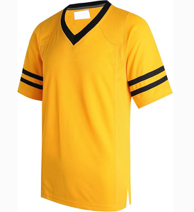 Oversized Short Sleeve Mesh American Football Jersey 100% Polyester american football uniform American Football Jersey - Product Image 1