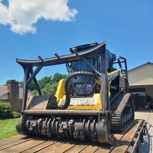 ASV Skid Steer Loader with <b>Mulcher</b> Crawler Loader Diesel Engine High Efficiency Motor & Pump 2500kg - Product Image 1