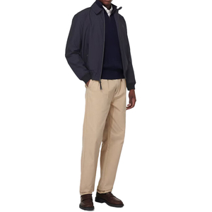 OEM Manufacturer Men <b>Thick</b> <b>Fleece</b> Winter Bomber <b>Jacket</b> Waterproof Windproof Breathable Anti-Bacterial Woven Shell Stand Plain - Product Image 4