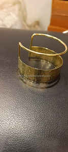 Brazalete de latón hecho a mano de lujo, brazalete de moda ajustable para mujer, uso diario y joyería de fiesta - Product Image 4