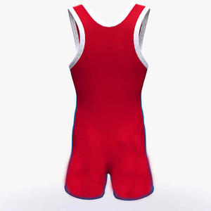 Best 2026 Model Custom High Quality Adult Wrestling Singlets Breathable Quick Dry Polyester <b>Adjustable</b> <b>Strap</b> Customized Color - Product Image 2