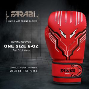 Gants d'entraînement de boxe et MMA FARABI SPORTS en cuir PU personnalisables avec support de poignet pour fermeture, séchage rapide, protection UV, idéaux pour l'extérieur - Product Image 6