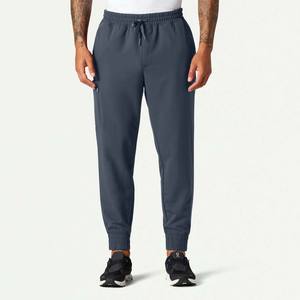 Offre Spéciale – Tenue Médicale Homme Anti-rides en Laine Peignée et Spandex/Polyester – Blouse et Pantalon Jogger pour Hôpital - Product Image 4