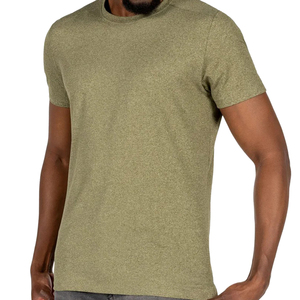 T-shirts de sport pour hommes en tissu respirant à séchage rapide, manches courtes, col rond, pour entraînements, gym, course à pied, sports de plein air - Product Image 1