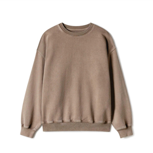 Sweat-shirt unisexe en molleton 100 % coton, col rond, coupe classique, manches longues, bordure contrastante, anti-plis, séchage rapide, avec strass - Product Image 1