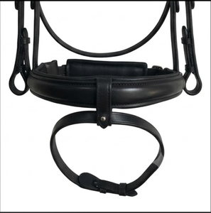 Brida para Caballo TAK Equestrian HB1902 de Cuero Negro con Diadema de Diamantes de Imitación, Talla Completa, Equipo de Equitación - Product Image 2