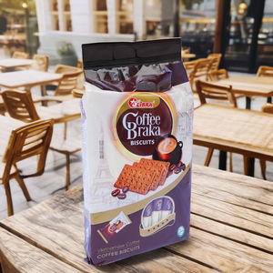 HALAL ISO BRAKA Craquelins croustillants au café vietnamien 210G Boîte de sachets au goût sucré Emballage FMCG Vietnam Delectable - Product Image 1