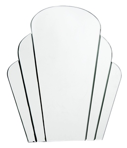 Designer 3 Panel <b>Mirror</b> 26" x 24" Inch | Contemporary Frameless Glass Panels | Decorative Wall <b>Mirror</b> for Home Interior Room - Product Image 1