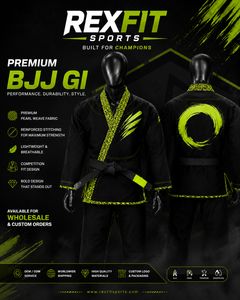 Kimono de Jiu-Jitsu Brésilien Personnalisé en Tissu Perlé Premium, Uniforme de Compétition BJJ, Fabricant OEM ODM - Product Image 6