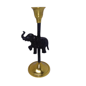 Porte-bougie en aluminium de qualité supérieure, décoration élégante faite à la main pour la maison et les événements, au prix de gros - Product Image 1