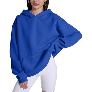 Sudadera con Capucha para Mujer, Estilo Holgado, Personalizable, Venta al Por Mayor de Fábrica - Product Image 4