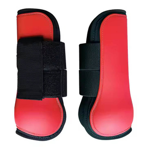 Protège-tendons élastiques légers en nylon pour chevaux – Protection des jambes pour l'équitation et la médecine vétérinaire équine - Product Image 2