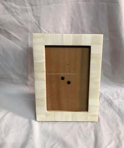 กรอบรูปฝังกระดูกแบบเป็นมิตรกับสิ่งแวดล้อมทำด้วยมือพร้อมดีไซน์ที่กำหนดเองและโต๊ะสีสำหรับบ้านโรงแรมสำนักงานงานฝีมือช่างฝีมือ - Product Image 1