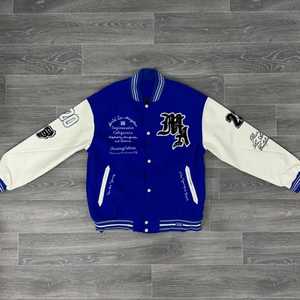 Manufacturer Custom Varsity <b>Jacket</b> Men <b>Black</b> Letterman Baseball Bomber <b>Jacket</b> Wholesale Custom Logo Plus Size Mens <b>Jacket</b> - Product Image 4