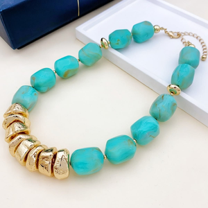 Collar de Perlas y Diamantes de Resina Hecho a Mano de Estilo Clásico, Nueva Tendencia, para Mujeres, Chicas, Enamorados, Joyería de Moda, Aniversario, Personalizado - Product Image 1