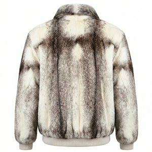 Manteau en fausse fourrure de luxe pour femme, chaud et élégant pour l'hiver, à manches longues, doux et moelleux, doublure en soie, personnalisable OEM, vente en gros - Product Image 6