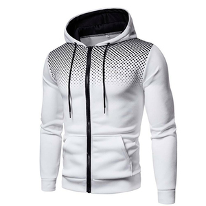 Nouveaux arrivages : sweats à capuche zippés pour hommes, style unique, respirants, en matière de qualité supérieure, vente chaude, vêtements décontractés. - Product Image 2