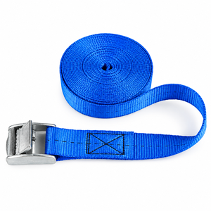 Sangle d'arrimage à boucle à came 25 mm en polyester 250 kg pour transport de marchandises moto, fabricant OEM en gros - Product Image 5