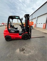 Chariot élévateur diesel Manitou MI25D d'occasion avec mât à deux étages, prêt à être expédié, à vendre