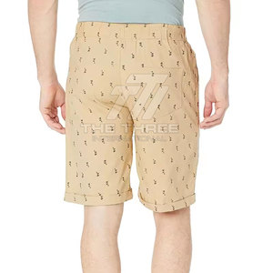 Pantalones Cortos Casuales para Hombre, 100% Algodón, Estampados, Transpirables, Ligeros, de Corte Holgado, Más Vendidos - Product Image 3