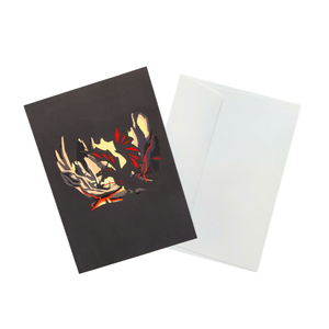 Tarjeta de Felicitación 3D Pop-Up al por Mayor con Diseño de Dragón Mítico de Fuego, Tarjeta de Felicitación 3D con Sobre, Tarjeta de Felicitación Hecha a Mano para Regalos - Product Image 4